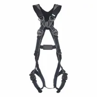 MSA Fall Protection Harness: Arc Flash, 400 lb Wt Capacity, Vest Harness, Quick-Connect, Unisex, XL (MPN 10252169)