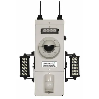 POWER SENTRY 6000 Power Sentry Mount: Power Sentry Mount, 33 in Overall Ht - Portable Mounted Video Surveillance Systems