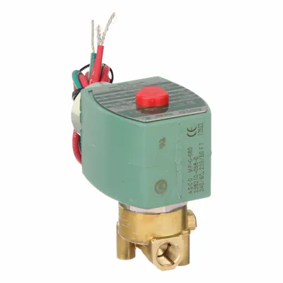 REDHAT Solenoid Valve: 2-Way, Normally Closed, 1/8 in Pipe Size, 220V AC/240V AC - 2-Way/2-Position, Normally Closed Solenoid Valves