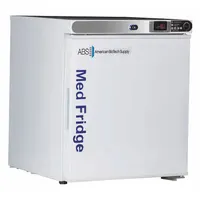 AMERICAN BIOTECH SUPPLY Lab Refrigerator: 1 cu ft, Tabletop, 2°C to 7°C, 19 1/4 in Overall Dp, Temp (MPN PH-ABT-HC-UCFS-0104)