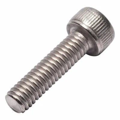 ALLIED TITANIUM Socket Head Cap Screw: M4x0.70 Thread Size, 15 mm Lg, Std, Plain, Titanium - Metric System Standard Socket Head Cap Screws