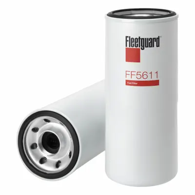 FLEETGUARD Automotive Fuel Filter: Spin-On, 15 1/4 in Overall Lg, 4 3/4 in Outside Dia - Spin-On Fuel Filters
