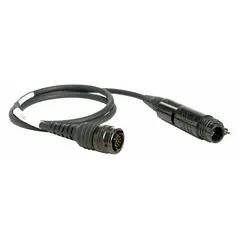 This cable is designed for measuring conductivity, dissolved oxygen, salinity, and temperature when connected to compatible YSI instruments. It supports conductivity as a test parameter and is intended for use in water quality testing and field research applications.