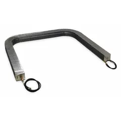 Replacement heating element for HVACR heaters and heat exchangers. Operates at 480V. Used to restore heating function in compatible systems.