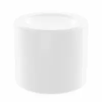 OILITE Sleeve Bearing: Glass-Filled PTFE, 3/8 in Bore, 9/16 in OD, 1/2 in Overall Lg, White, 5 PK (MPN GS-0609-04B)