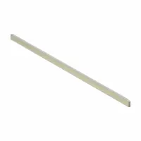 Gear Rack: Rectangular, Module m 0.5, 300 mm Lg., Brass, 20° Pressure Angle (MPN BSR0.5-300)