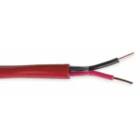 CAROL Fire Alarm Cable: 1,000 ft Cable Lg, Plenum, Plenum, PVC, PVC, Red, PVC, 2 Conductors, 0 Pairs (MPN E3602S.30.03)