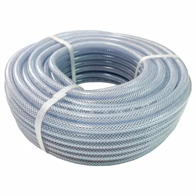 OEM Standard Polyurethane Tubing, 1/4 in ID, 7/16 in OD, 100 ft, Clear