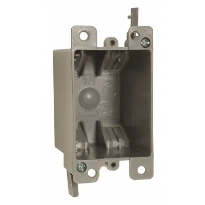 RACO Electrical Box: Thermoplastic, Nonmetallic Material & Nominal Size, Square - Cut-In Electrical Boxes