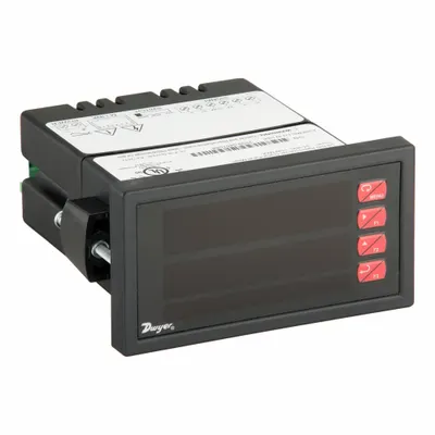 Dwyer Pulse Panel Meter: 999,999 Display Span - Max, 12 V DC – 24 V DC, 0.6 in Digit Ht - Max. - Frequency Digital Panel Meters