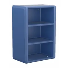 This CORTECH shelving unit from the Endurance series features 4 shelves and measures 30 inches wide by 18 inches deep by 42 inches high. Finished in Midnight Blue, it is suited for organizing tools, parts, or supplies in workshops, garages, and light commercial settings.