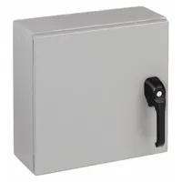 WIEGMANN Enclosure: Steel, 16 in x 20 in x 8 in, NEMA 12/13/3R/4, Solid Cover, Hinged, Painted (MPN N4121620081PTC)