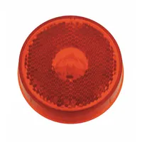 GROTE Clearance Marker Lamp: Clearance Light, Incandescent, Round, Red, Bracket/Grommet (MPN 45832)