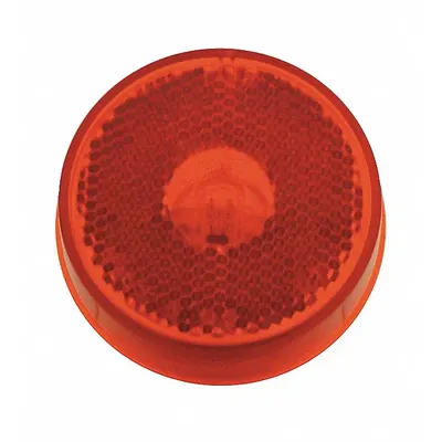 GROTE Clearance Marker Lamp: Clearance Light, Incandescent, Round, Red - Clearance Lights