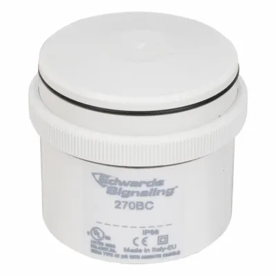 EDWARDS SIGNALING 270BC Wiring Base and Top Cover for 200 Class Tower Lights - Mounts for Modular Tower Lights