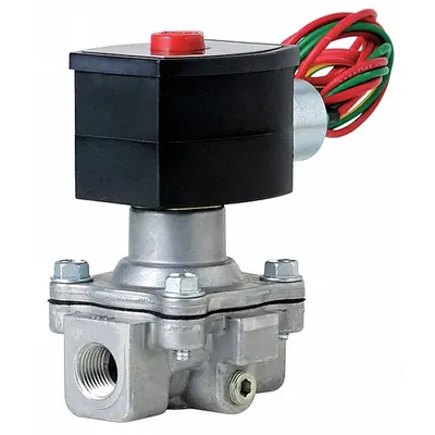 REDHAT Solenoid Valve: 2-Way, Normally Closed, 1/2 in Pipe Size, 110V AC/120V AC - 2-Way/2-Position, Normally Closed Solenoid Valves