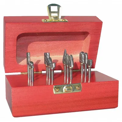 OEM Double-Cut Carbide Bur Set - Double-Cut Carbide Bur Sets