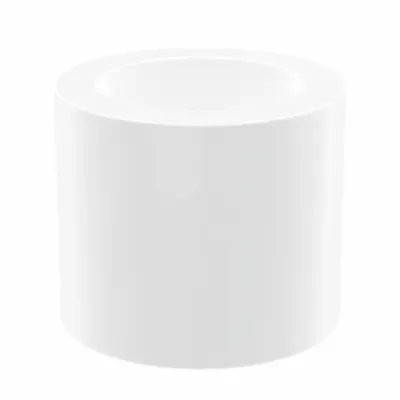 OILITE Sleeve Bearing: PTFE, 5/8 in Bore, 7/8 in OD, 3/4 in Overall Lg, White - Chemical- & Heat-Resistant Plastic Sleeve Bearings