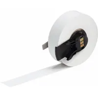 Continuous Label Stock: 15/64 in x 50 ft, Polypropylene, White (MPN M6C-23-412)