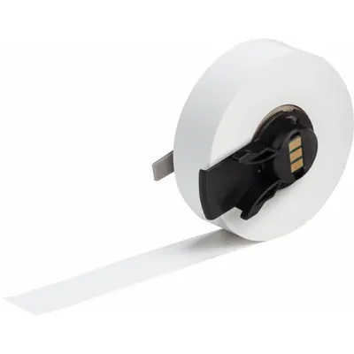 BRADY Continuous Label Stock: 15/64 in x 50 ft, Polypropylene - Brady Insert Style Continuous Tag Rolls