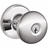 SCHLAGE RESIDENTIAL Stratus Knob Lockset: Passage Knob Locksets (MPN J54-STR-625)