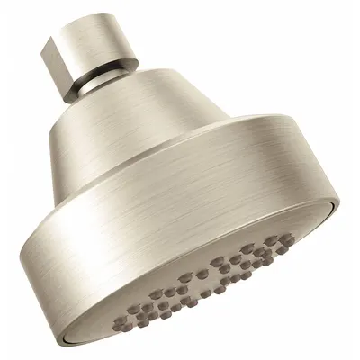 CFG Fixed Showerhead: Edgestone, 1.75 gpm Fixed Showerhead Flow Rate, Brass - Single-Pattern Fixed Showerheads