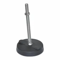 JW WINCO Male-End Leveling Mount: Swiveling Stud, M12 Thread Size, 50 mm, 17,792.89 N Capacity (MPN 12N3W10)
