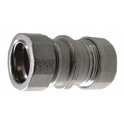 CALBRITE Compression Conduit Coupling, 316 Stainless Steel, 1-1/2 in Trade Size - Compression Conduit Couplings