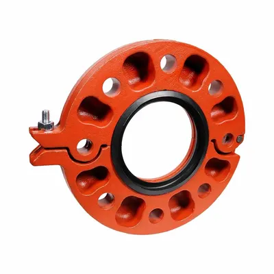 GRUVLOK 6 in Grooved Pipe Flange, Ductile Iron, EPDM Seal, 750 psi - Grooved Pipe Flanges