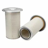 FLEETGUARD Automotive Air Filter: Round-Oval, Round, Axial Seal, 12 3/32 in Outside Dia, PA5323 (MPN AF25593)