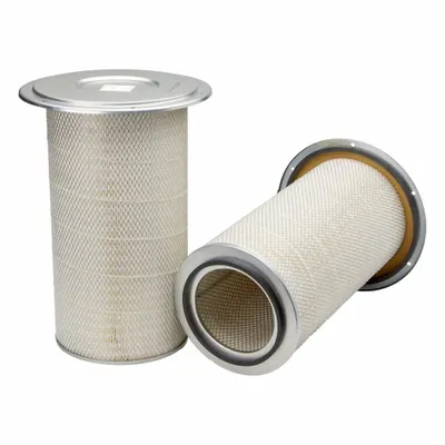 FLEETGUARD Automotive Air Filter: Round-Oval, Round, Axial Seal, 12 3/32 in Outside Dia - Round/Oval Engine Air Filters