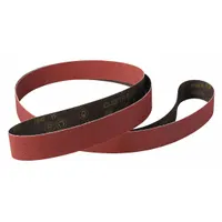 3M CUBITRON II Sanding Belt: 1/2 in W x 25 in L, Ceramic, 60 Grit, YF Wt Polyester Backing, 784F (MPN 7100122769)