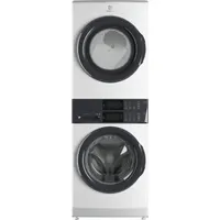 ELECTROLUX Washer Dryer Combo: Gas, White, 4.4 cu ft Washer Capacity, 8 cu ft Dryer Capacity (MPN ELTG7300AW)