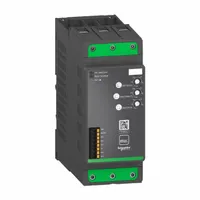 SCHNEIDER Soft Start: 200-480V AC, 105 A Output Current, With Bypass, IP20, 60/50 Hz, Three Phase (MPN ATS130N2C11LT)