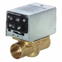Motorized Zone Valve: 3.5 Cv Flow Rate, 2-Way, 3/4 in Female Sweat, Spring Return, NC, On/Off Signal (MPN V8043F1036)