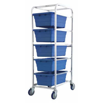 OEM Lightweight Corrosion-Resistant Vertical Rack-Style Tub Cart - Lightweight Corrosion-Resistant Vertical Rack-Style Tub Carts