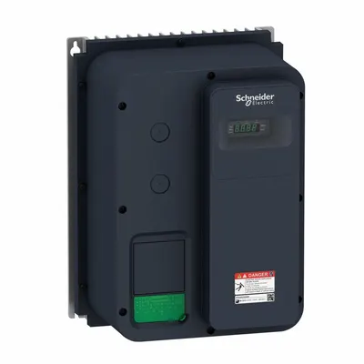 SCHNEIDER Variable Frequency Drive: In Phase Three, Out Phase Three, 2 hp, No Bypass - Schneider Altivar ATV320