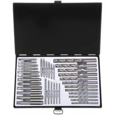 OEM Drill Bit and Tap Set: 36 Pc - Drill Bit & Hand Tap Sets