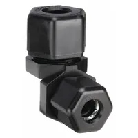 PARKER Compression Fitting Elbow: 5/16 in OD x 1/4 in OD Size, Compression x Compression (MPN P5EU4)