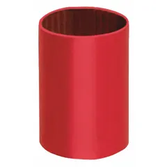 Standard heat shrink tubing for insulating and protecting electrical wires, cables, and connections. Red color, 48 inches long, with 0.25 in inner diameter before shrinking and 0.13 in inner diameter after shrinking. Shrinks when heated to form a tight insulating layer.