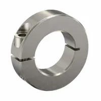 RULAND MANUFACTURING Shaft Collar: 1-Piece, Inch, Round, Clamp-On, 1 1/16 in Bore Dia, 303 (MPN CL-17-SS)