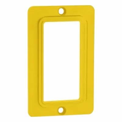 LEVITON Coverplate: Portable Outlet Box Cover, Decora Receptacle/Decora Switch - Portable Power Outlet Box Covers