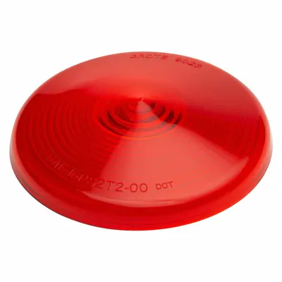 GROTE Replacement Lens: Round, Tail Light, 1 1/16 in Wd - Vehicle Lighting, Acrylic - Round Replacement Lenses