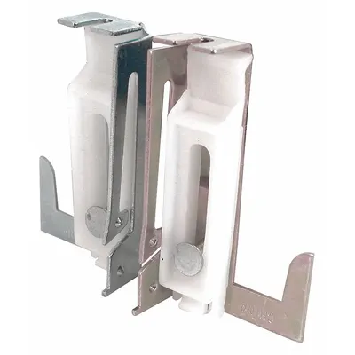 PRIME-LINE N 6549 Hanging Door Guide, 3 3/4 in Width, 100 lb Capacity - Hanging Door Guides