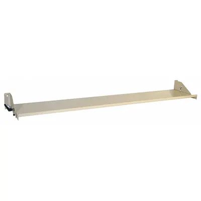 PRO-LINE Adjustable Shelf: 48 in Overall Wd, 12 in Overall Dp, Beige, Steel, Steel - Shelves for Workbenches