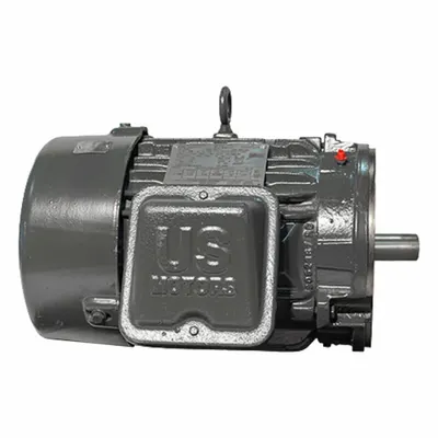 U.S. MOTORS Motor: Flange Mount, Totally Enclosed Fan Cooled, 25 hp, 460V AC - C-Face 3-Phase General Purpose AC Motors