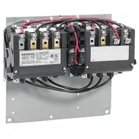 SIEMENS NEMA Magnetic Contactor: Reversing, 3 Poles, NEMA Size 1, 27 A, 208V AC (MPN 43DP32AD)