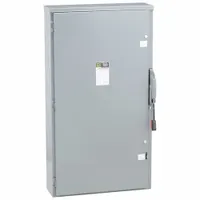 SQUARE D Safety Switch: Fusible, 400 A, Three Phase, 240V AC, Galvanized Steel, Indoor/Outdoor (MPN H325NR)