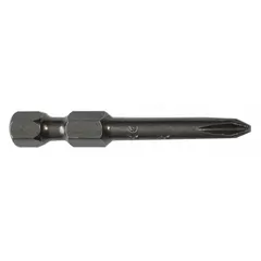 Impact-rated #0 Phillips (PH0) bit with standard hex shank. Suitable for precision fastening with impact drivers in assembly, maintenance, and repair tasks. Supplied as a 5-pack.