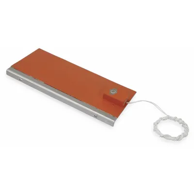TEMPCO Enclosure Heater: 120V AC, 250 W Watt, Closes 150°F/Opens 180°F, 10 in Lg - Silicone-Coated Aluminum Enclosure Heaters